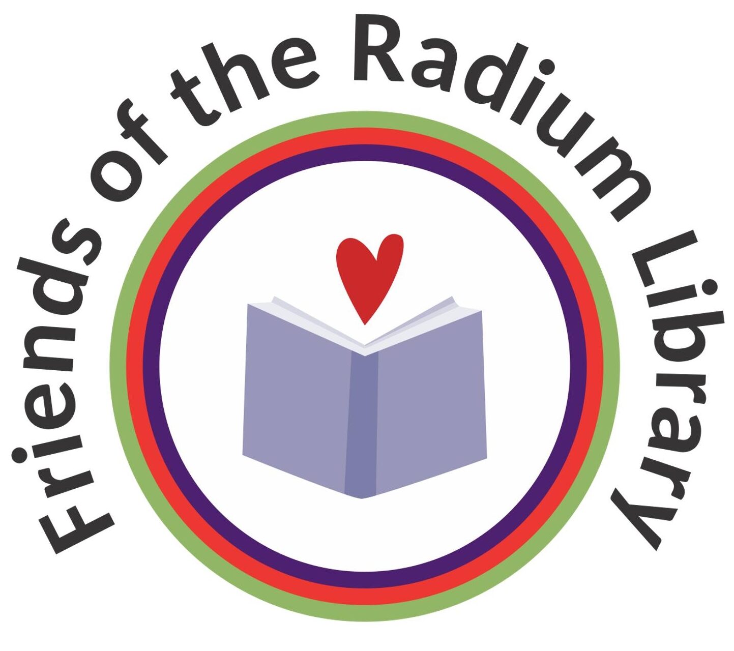 Logo and link to Friends of the Library